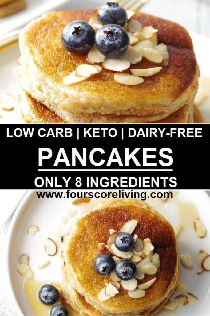 Easy Low Carb Pancakes - Best Keto Pancakes!