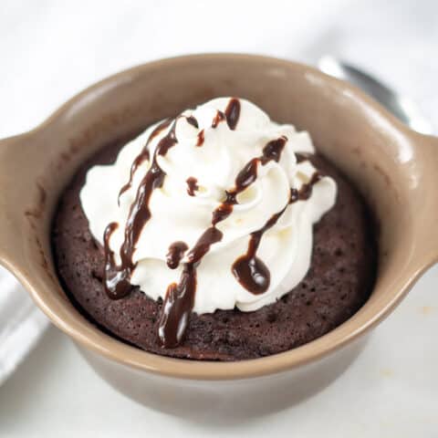 Keto Chocolate Mug Cake - Four Score Living