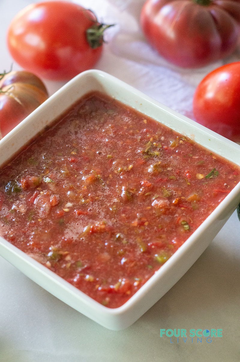 Keto Salsa Recipe - Four Score Living