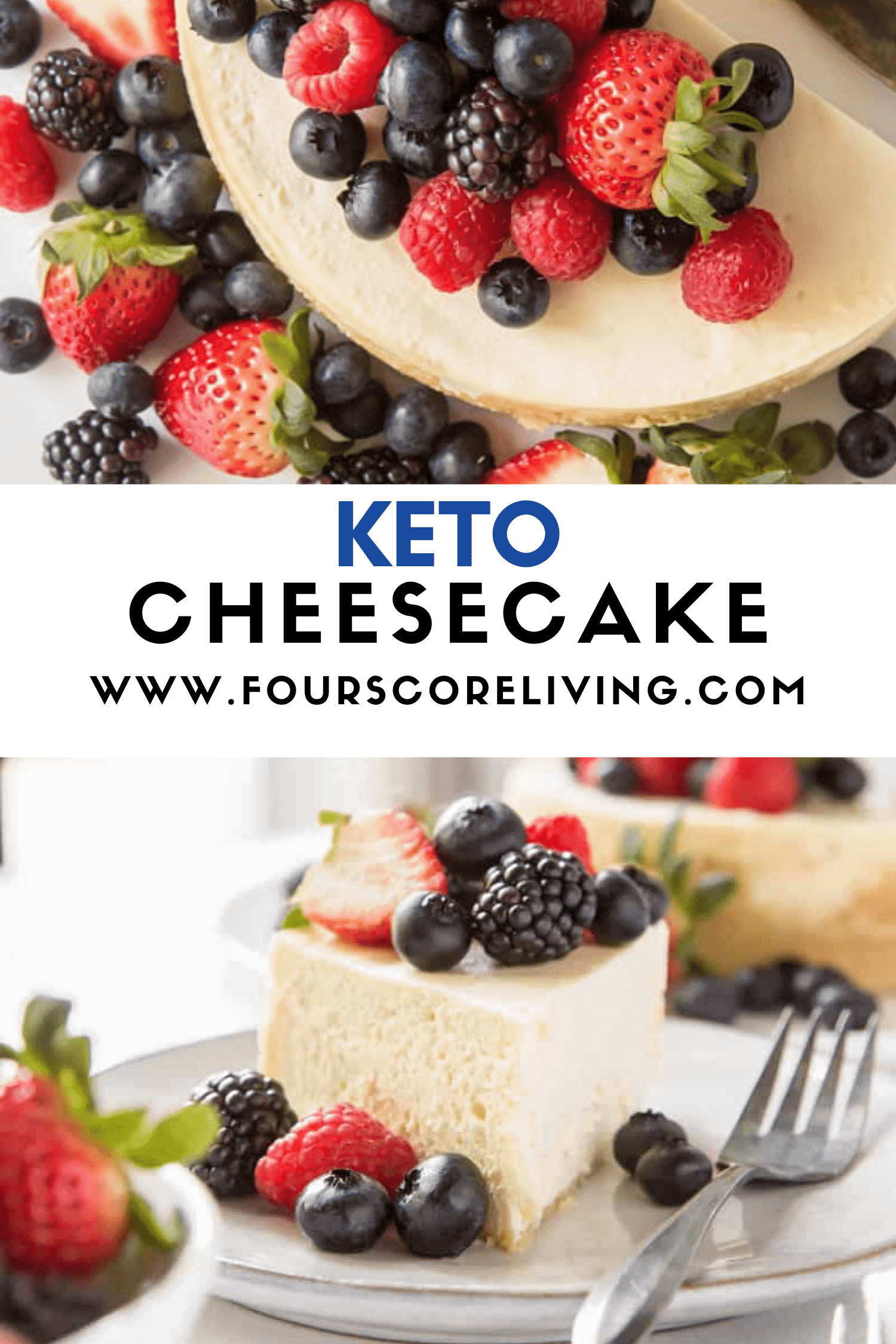 Keto Cheesecake Recipe with Sour Cream