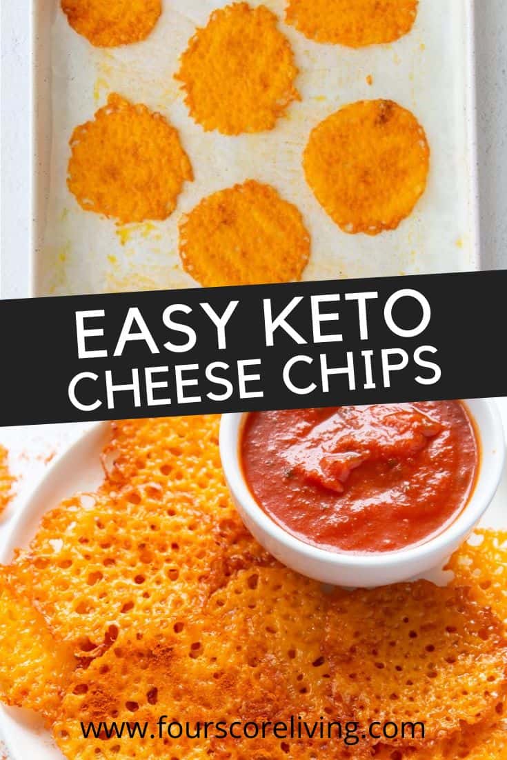 Keto Cheese Chips (Just 2 Ingredients)