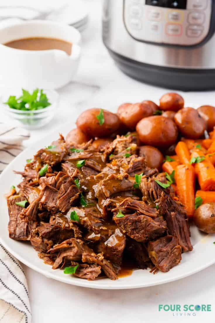 The #1 Rated Instant Pot Pot Roast (With Potatoes and Carrots) 